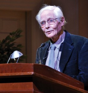 W.S. Merwin reading at the Library of Congress