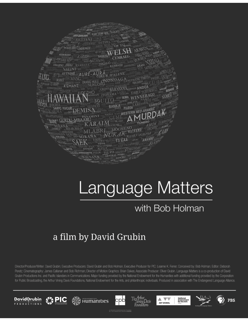 Language Matters with Bill Holman