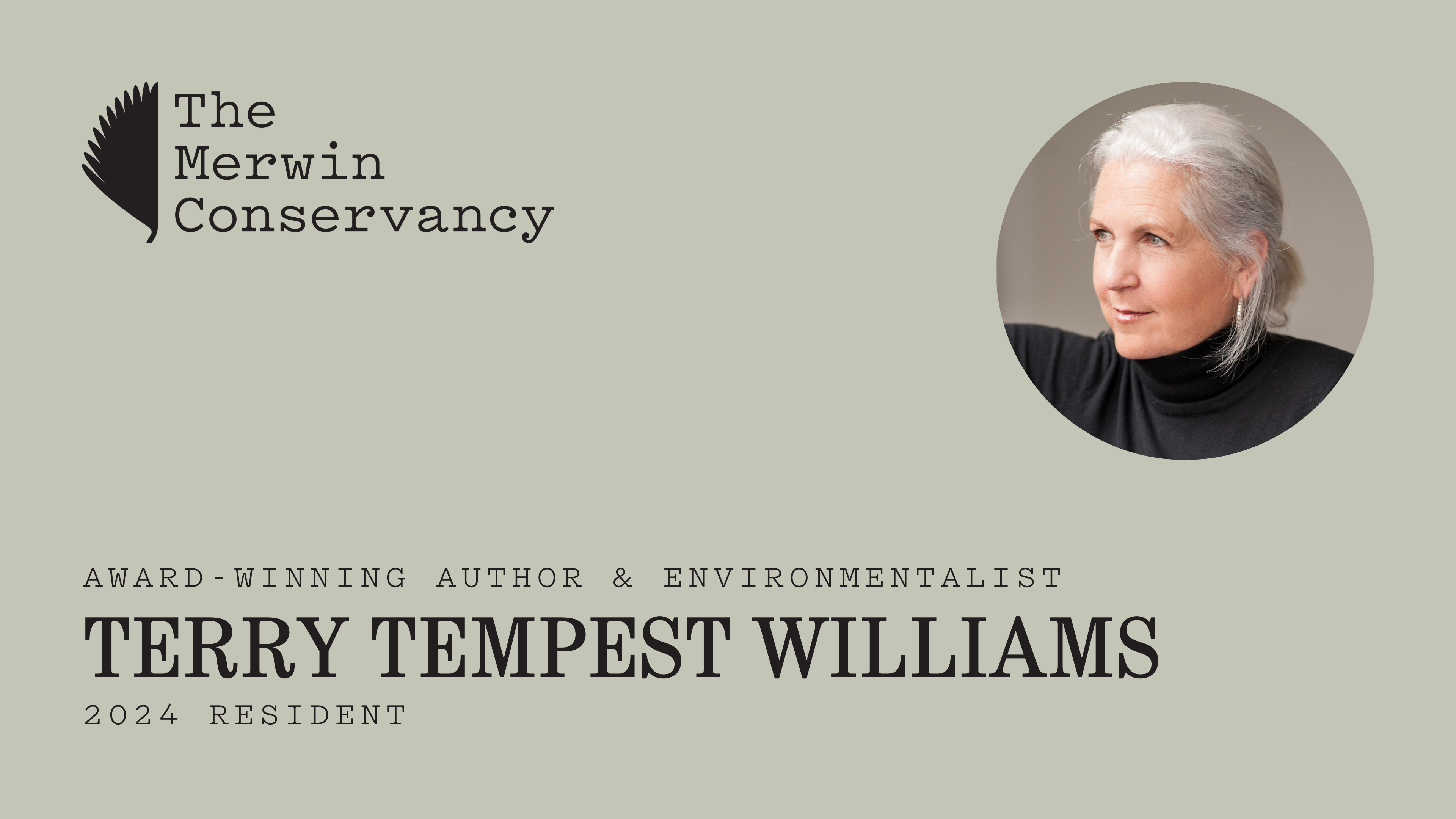 Terry Tempest Williams, Writer & Environmentalist (December 2024)