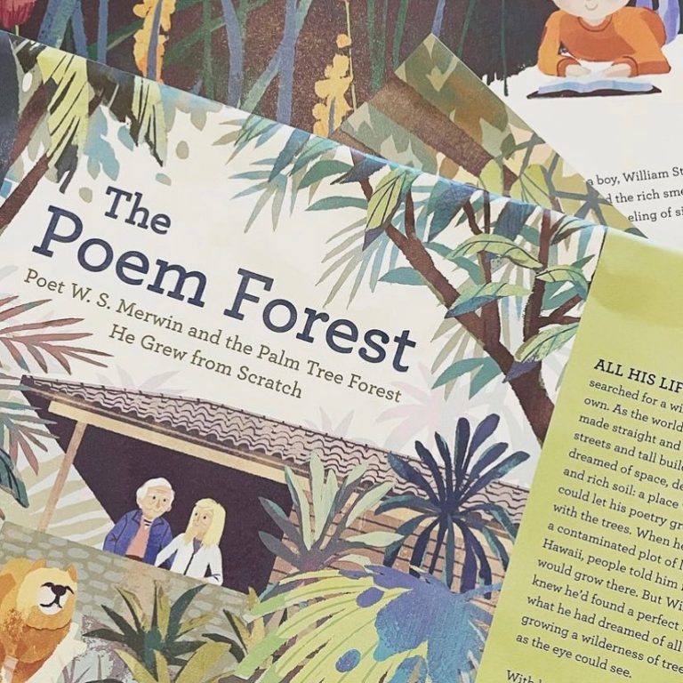 Book Cover for The Poem Forrest by Carrie Fountain and Chris Turnham