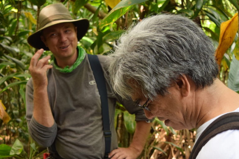 Maui News Reporter/Editor Lee Imada Interviews Olin Erickson, the Merwin's Head Gardener