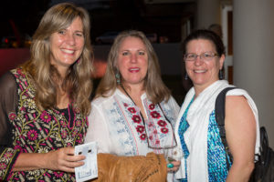 Mary Lock, Kathy Baldwin, and Sarah Cavanaugh at William Finnegan in The Green Room