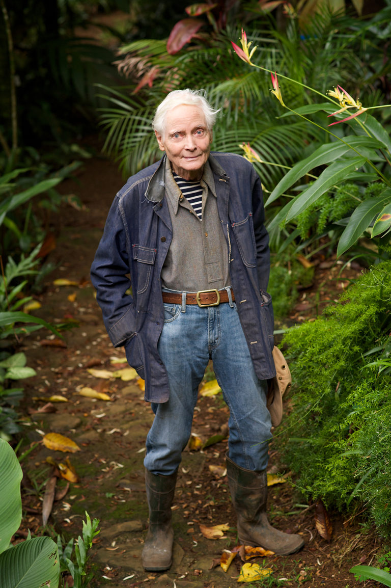 WS Merwin by Larry Cameron